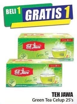 Promo Harga Teh Jawa Teh Celup Green Tea Dengan Amplop 25 pcs - Hari Hari