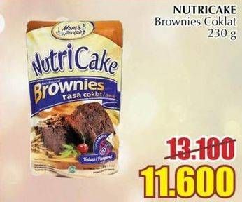 Promo Harga Nutricake Instant Cake Brownies 230 gr - Giant