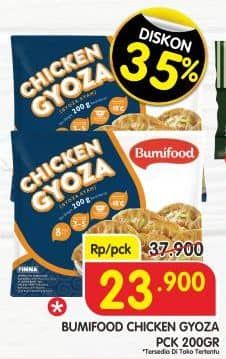 Promo Harga Bumifood Chicken Gyoza 200 gr - Superindo