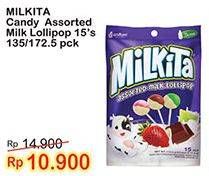 Promo Harga MILKITA Assorted Lollipops Premium  - Indomaret