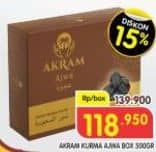 Promo Harga Akram Kurma Ajwa 500 gr - Superindo