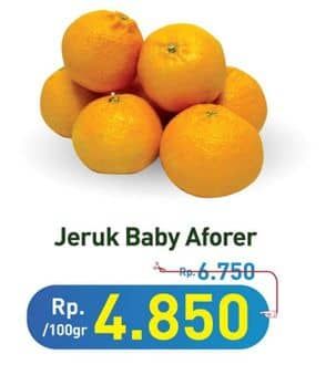 Promo Harga Jeruk Baby Afofer per 100 gr - Hypermart