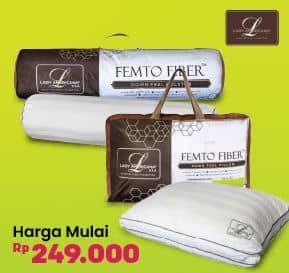 Promo Harga Lady Americana Femto Fiber Bolster/Pillow  - COURTS