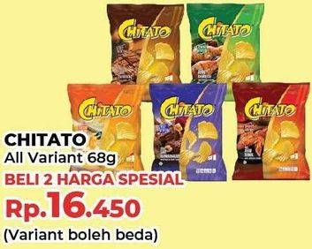 Promo Harga Chitato Snack Potato Chips All Variants 68 gr - Yogya