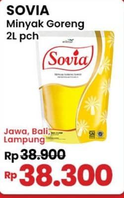 Promo Harga Sovia Minyak Goreng 2000 ml - Indomaret