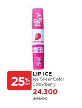 Promo Harga Lip Ice Sheer Color  - Watsons