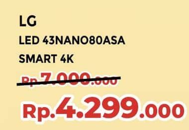Promo Harga LG 43NANO80ASA  - Yogya