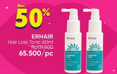 Promo Harga Erhair Hair Loss Tonic 60 ml - Guardian