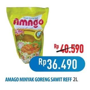 Promo Harga Amago Minyak Goreng 2000 ml - Hypermart