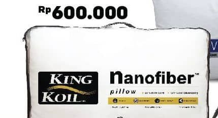 King Koil Nanofiber Pillow  Harga Promo Rp600.000