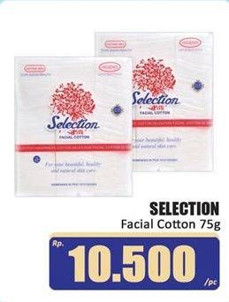 Promo Harga Selection Facial Cotton 75 gr - Hari Hari