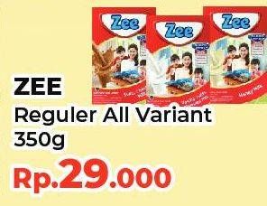 Promo Harga ZEE Susu Bubuk All Variants 350 gr - Yogya