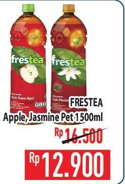 Promo Harga Frestea Minuman Teh Kecuali Apple, Kecuali Original 1500 ml - Hypermart