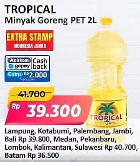 Promo Harga Tropical Minyak Goreng 2000 ml - Alfamart