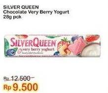Promo Harga Silver Queen Chocolate Very Berry Yoghurt 28 gr - Indomaret