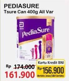 Promo Harga Pediasure Triplesure All Variants 400 gr - Alfamart