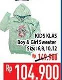 Promo Harga KID KLAS Sweater Anak 6, 8, 10, 12  - Hypermart