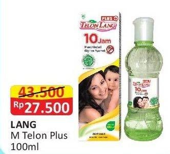 Promo Harga Cap Lang Minyak Telon Lang Plus 100 ml - Alfamart