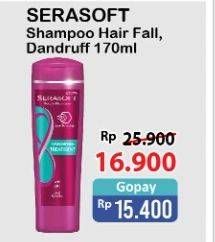 Promo Harga SERASOFT Shampoo Hairfall Treatment, Anti Dandruff 170 ml - Alfamart