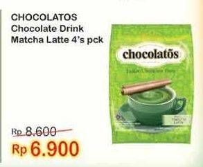 Promo Harga Chocolatos Chocolate Bubuk Matcha per 4 sachet - Indomaret