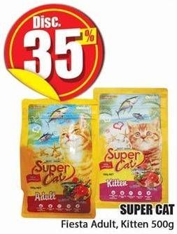 Promo Harga SUPER CAT Makanan Kucing 500 gr - Hari Hari