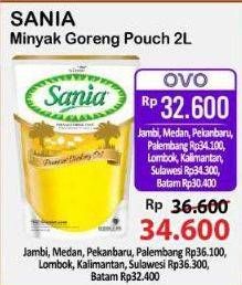 Promo Harga Sania Minyak Goreng 2000 ml - Alfamart