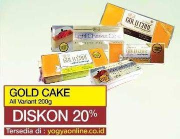 Promo Harga RIOUS GOLD Gold Cake All Variants 200 gr - Yogya