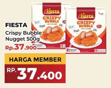 Promo Harga Fiesta Naget Crispy Bubble 500 gr - Yogya