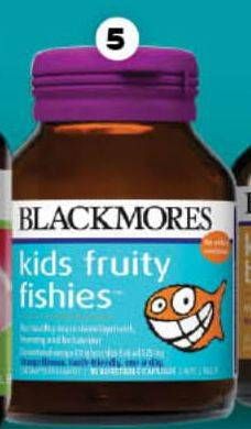 Promo Harga BLACKMORES Kids Fruity Fishies 30 pcs - Guardian