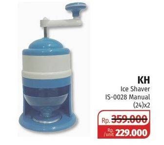 Promo Harga KH Ice Shaver IS-0028  - Lotte Grosir