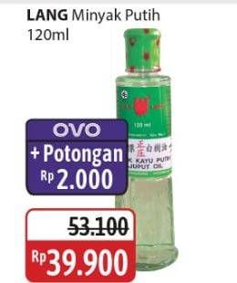 Promo Harga Cap Lang Minyak Kayu Putih 120 ml - Alfamidi