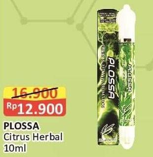 Promo Harga Plossa Aromatics Citrus 10 ml - Alfamart