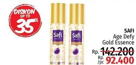 Promo Harga SAFI Age Defy Gold Water Essence  - LotteMart