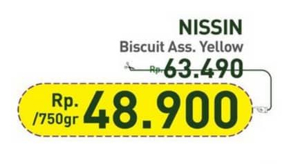 Promo Harga Nissin Assorted Biscuits 700 gr - Hypermart