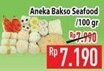 Promo Harga Aneka Bakso Seafood per 100 gr - Hypermart