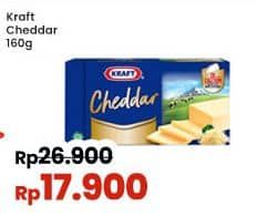 Promo Harga Kraft Cheese Cheddar 160 gr - Indomaret