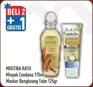 Promo Harga MUSTIKA RATU Minyak Cendana/Masker Bengkoang  - Hypermart