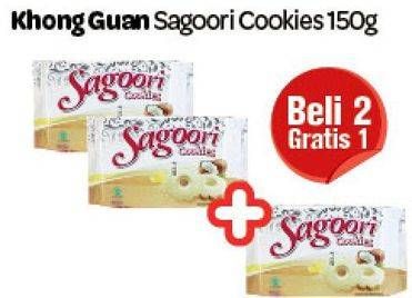 Promo Harga KHONG GUAN Sagoori Cookies 150 gr - Carrefour