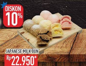 Promo Harga Japanese Milk Bread  - Hypermart