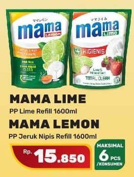 Promo Harga Mama Lemon/Lime Pencuci Piring  - Yogya