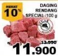 Promo Harga Daging Rendang Sapi Spesial per 100 gr - Giant