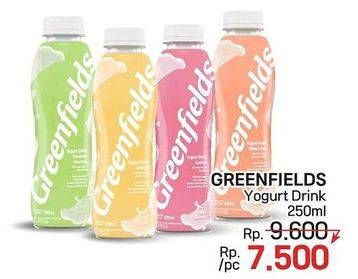 Promo Harga Greenfields Yogurt Drink 250 ml - LotteMart
