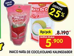Promo Harga Inaco Nata De Coco/Kolang Kaling  - Superindo
