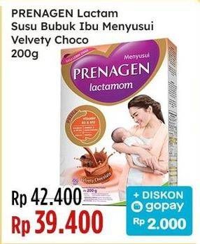 Promo Harga Prenagen Lactamom Velvety Chocolate 200 gr - Indomaret