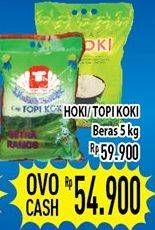 Promo Harga Hoki / Topi Koki Beras 5kg  - Hypermart