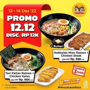 Promo Harga Hokben Ramen  - HokBen