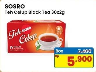 Promo Harga Sosro Teh Celup per 30 pcs 2 gr - Indomaret