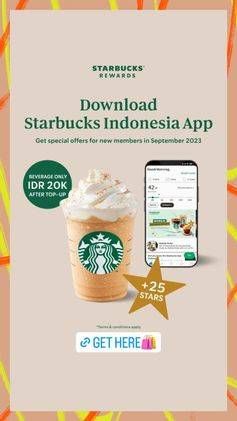 Promo Harga Starbucks Minuman Kopi  - Starbucks