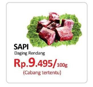 Promo Harga Daging Rendang Sapi per 100 gr - Yogya