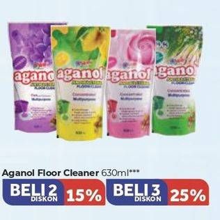 Promo Harga YURI AGANOL Floor Cleaner 630 ml - Carrefour